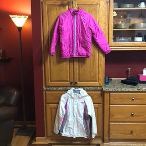 The North Face ski jacket. Three coats in one.